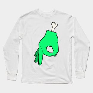 The Circle Game - Green Long Sleeve T-Shirt